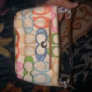 Vintage coach mini bag